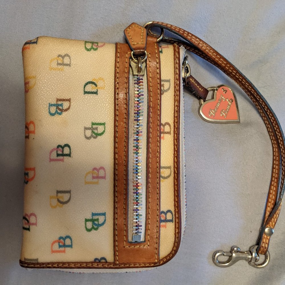 Rare Y2k Dooney & Bourke Multicolored Wallet
